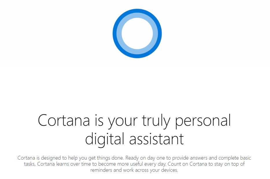 microsoft cortana